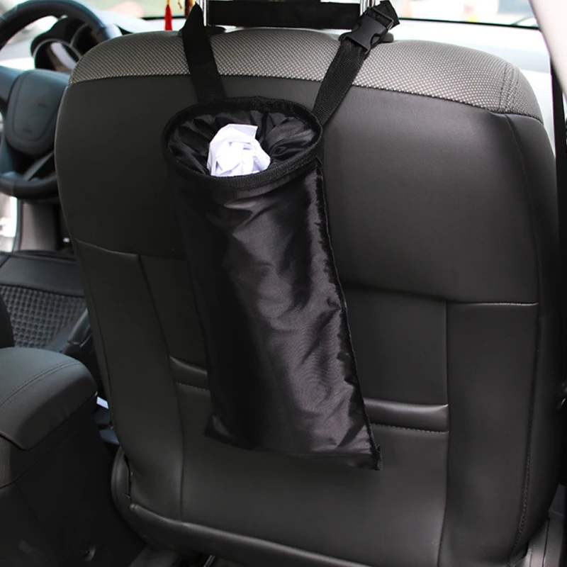 

Car garbage bag Car seat back garbage bag Car storage bag polyester cloth washable
