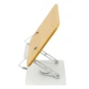 Book Stand for Reading, Adjustable& Rotating Book Stand, Foldable Book Stand Anti-slip Pad for Homes, Classrooms, Schools 4