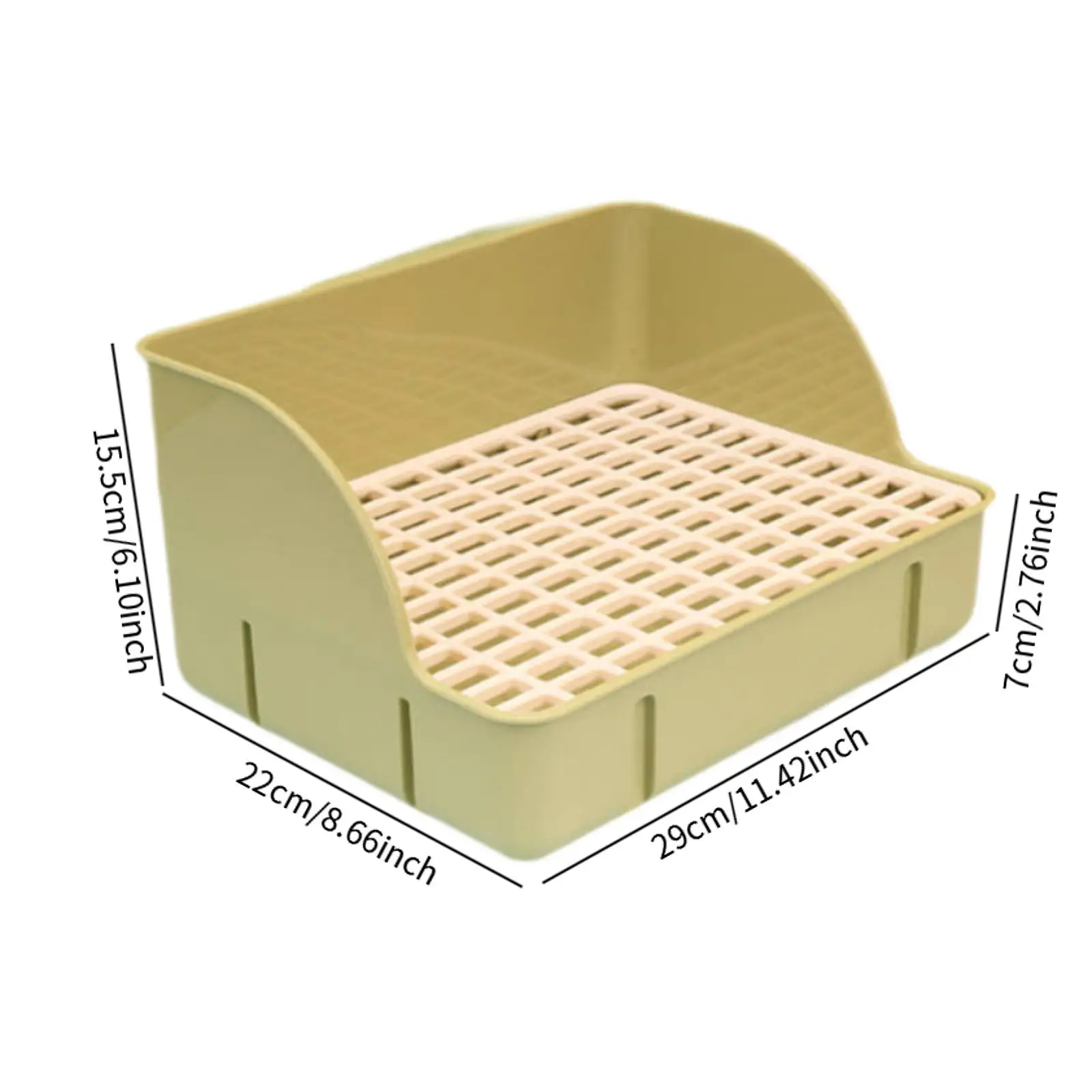Small Animal Corner Litter Tray and Potty Trainer