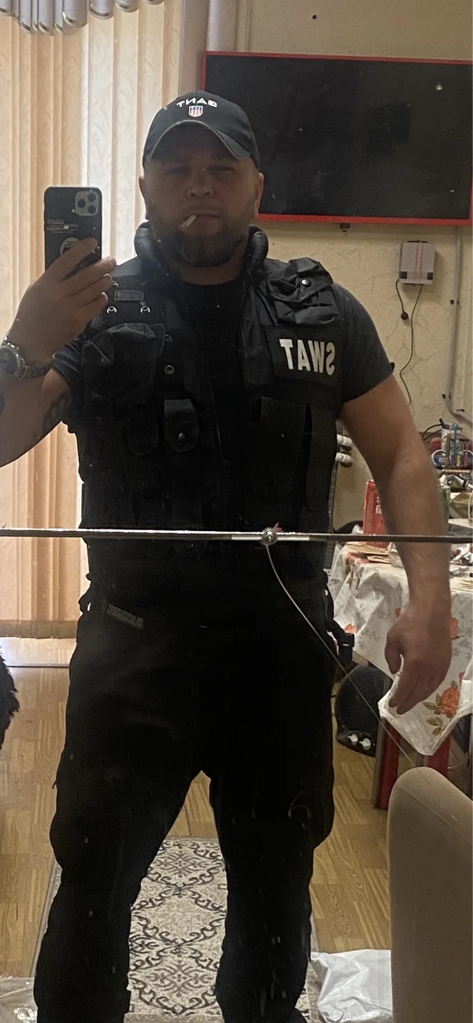Black Tactical Load Bearing Vest photo review