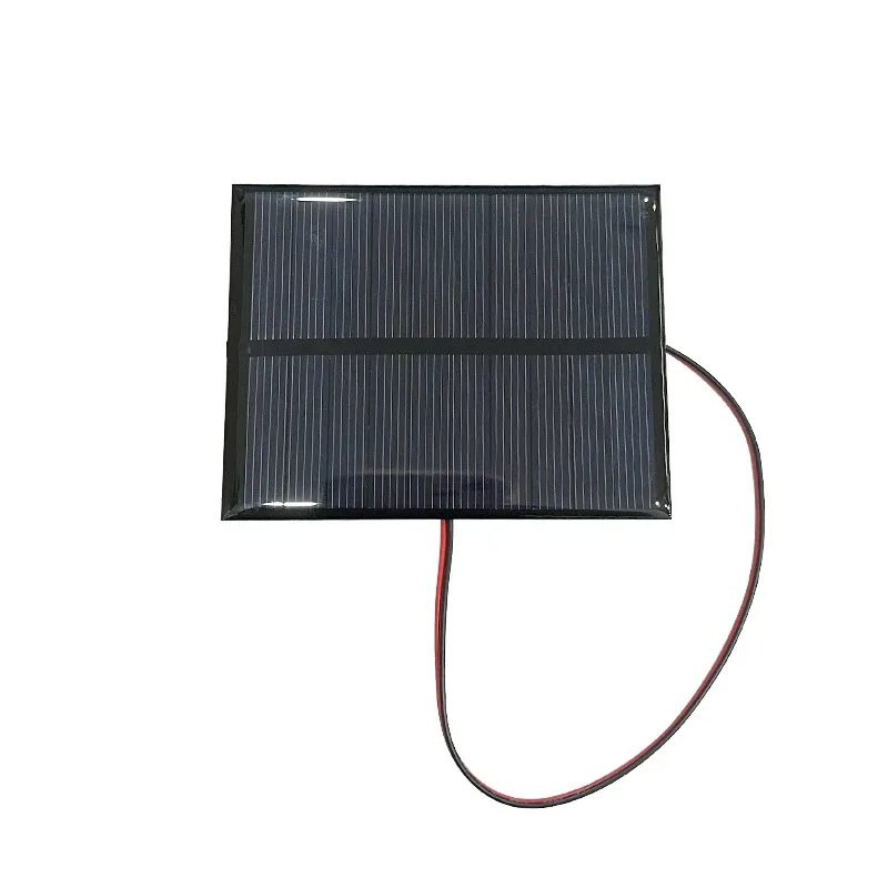 ตัวเลือกสินค้า แผงโซลาร์เซลล์ 5V 500mA พร้อมตัวควบคุมชาร์จ ใช้ง่าย DIY