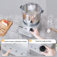 SUNATUR Ugniatarka 8л/5,5л, настольный миксер, электрический тестомес, кухонный комбайн, машина для замешивания, бытовая техника для выпечки — изображение 3