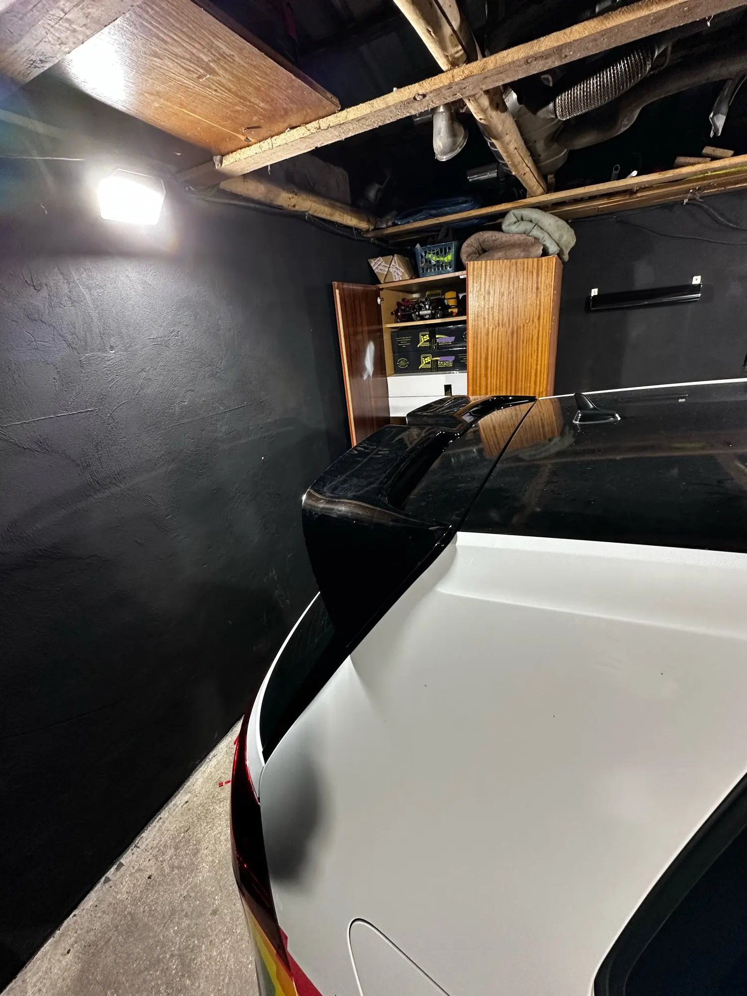 WXHBD Auto Dachspoiler ABS Oettinger Style Heckspoiler für VW