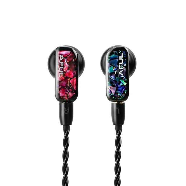 イヤホン AFUL PolarNight AFUL PolarNight Open-Back Acoustic Flat Head Earbuds 15.4mm