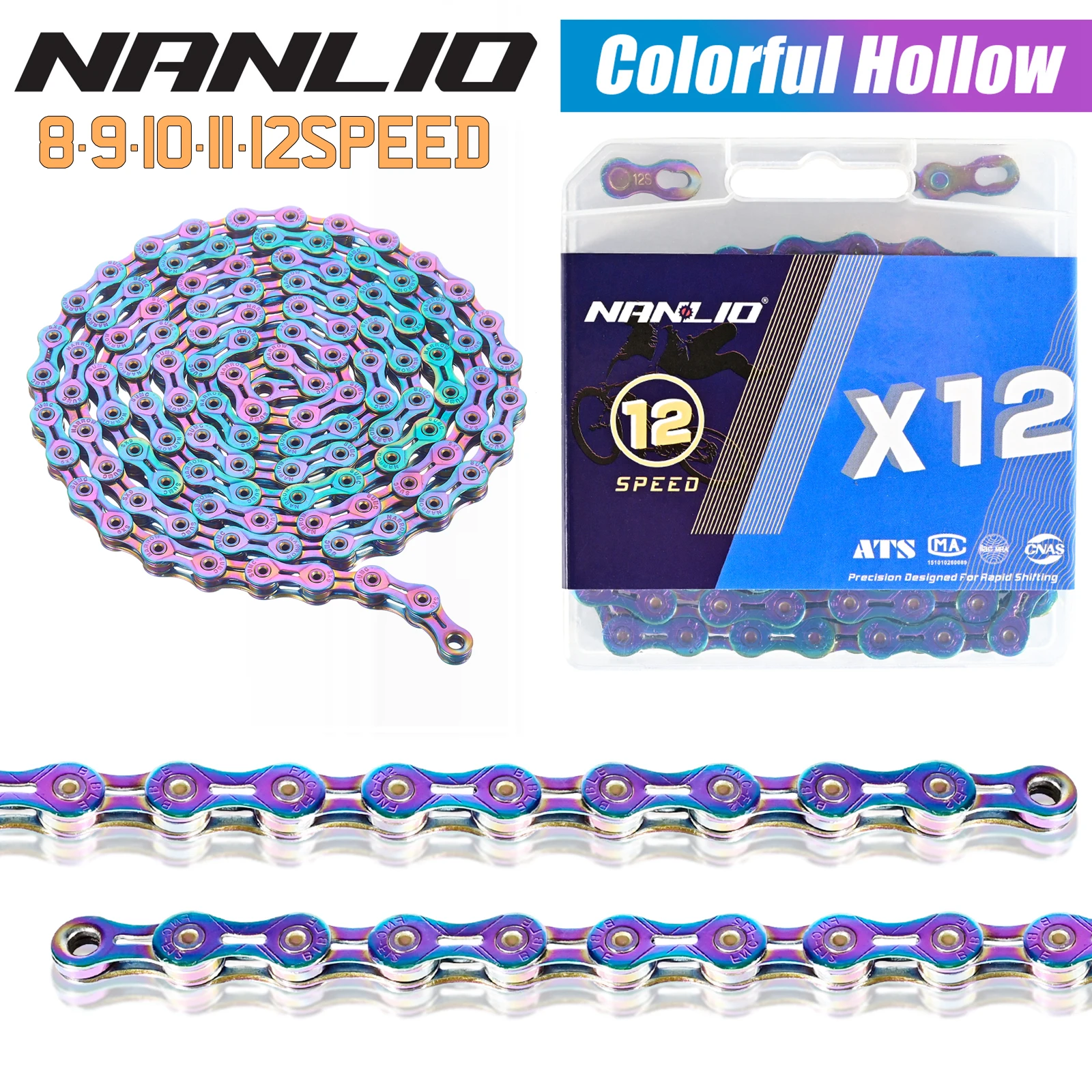 Bicycle Chain 116L 126L X9 X10 X11 X12 8 9 10 11 12s Speed Road MTB Bike Crankset Derailleur bicycle chains,bicycle chain