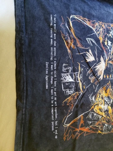 Demon Slayer Gym T-Shirt – Oversized Anime Training Tee (Various Designs)