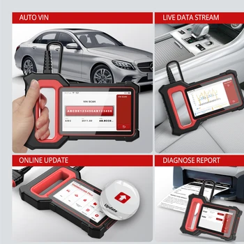 THINKCAR Thinkscan Plus S6 S5 OBD2 Scanner Engine ABS SRS TCM System Diagnosis Code Reader