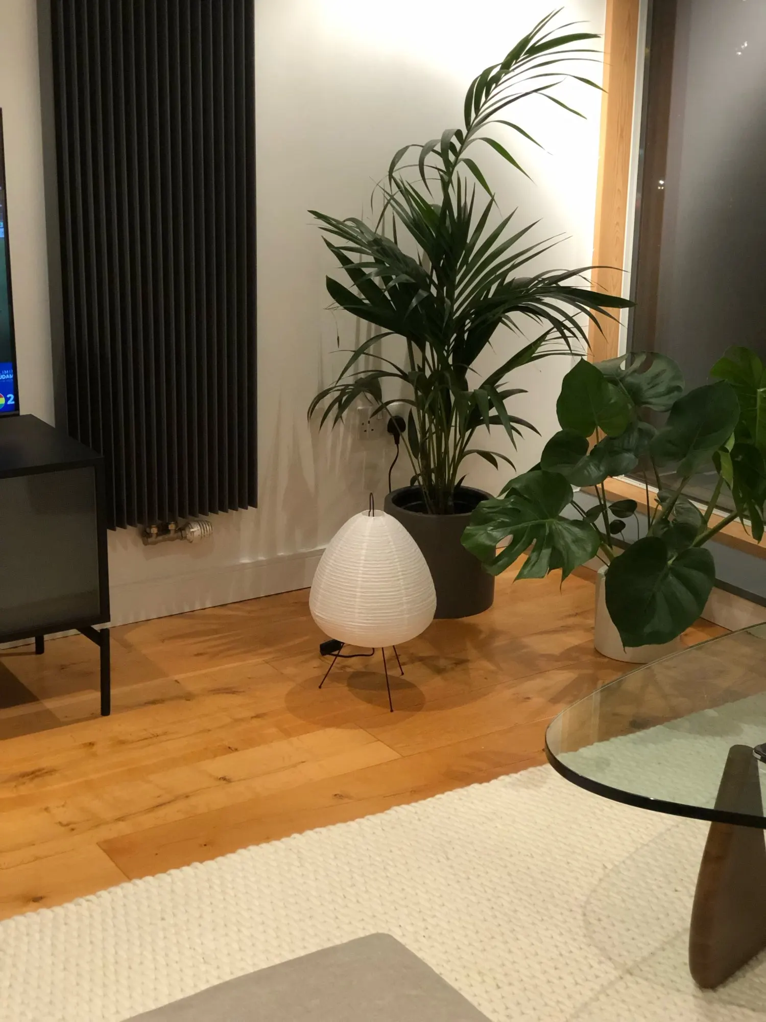 Japanese Paper Lantern Tripod, customer photo
