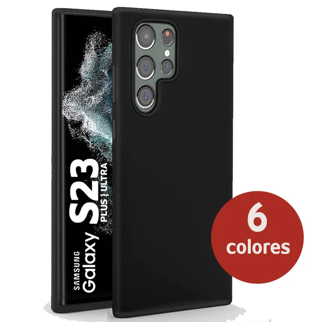 Funda De Silicona Con Felpa Para Samsung S23 Plus