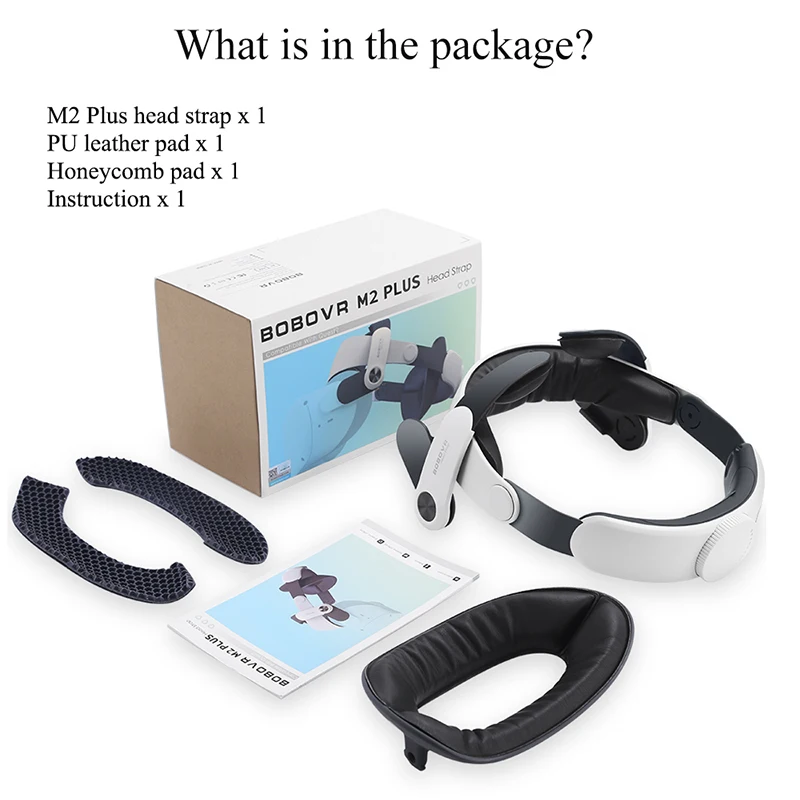 Bobovr-Oculus Quest 2用ヘッドバンド,第2世代,快適,ストレス