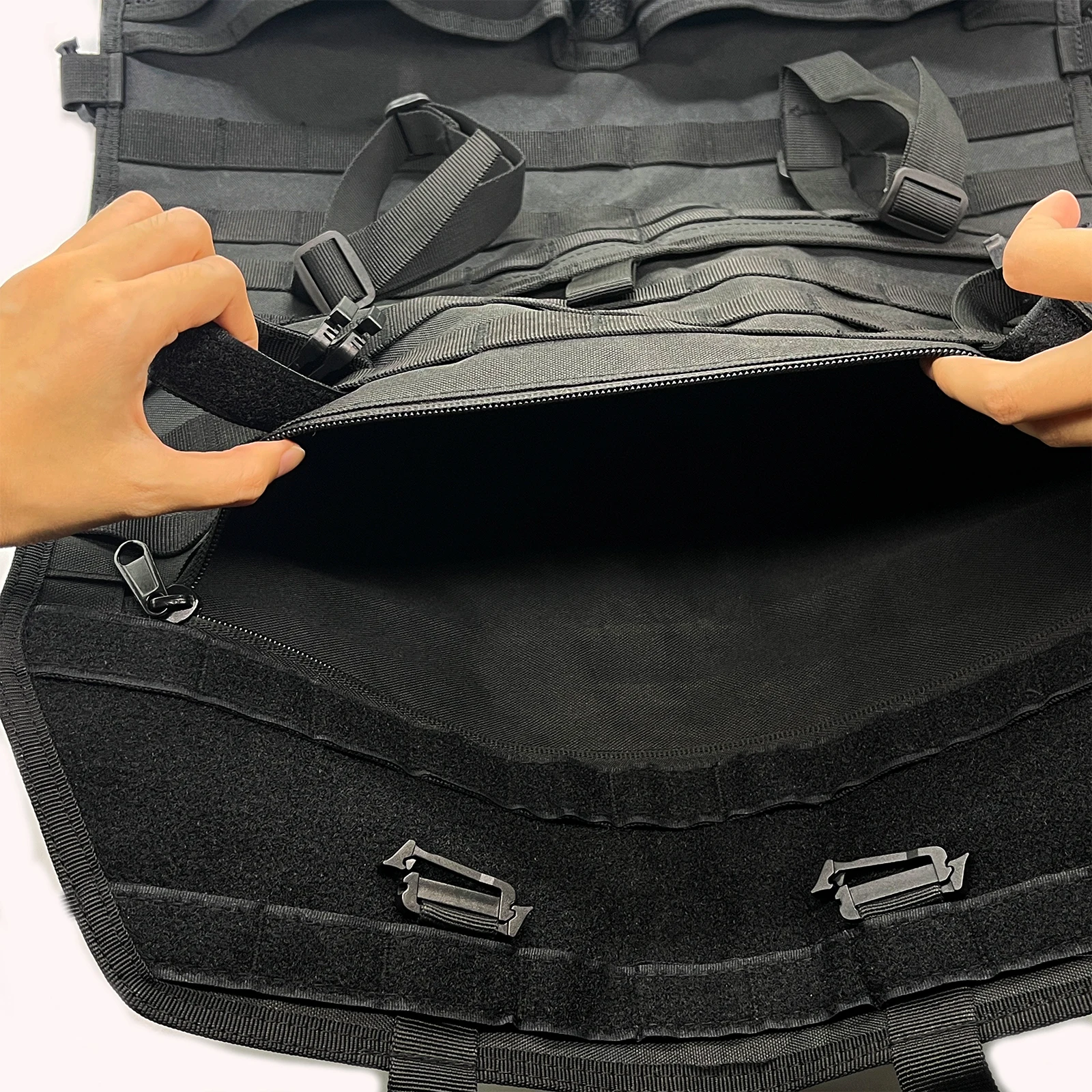 Nylon Car Seat Back Protector Organizer