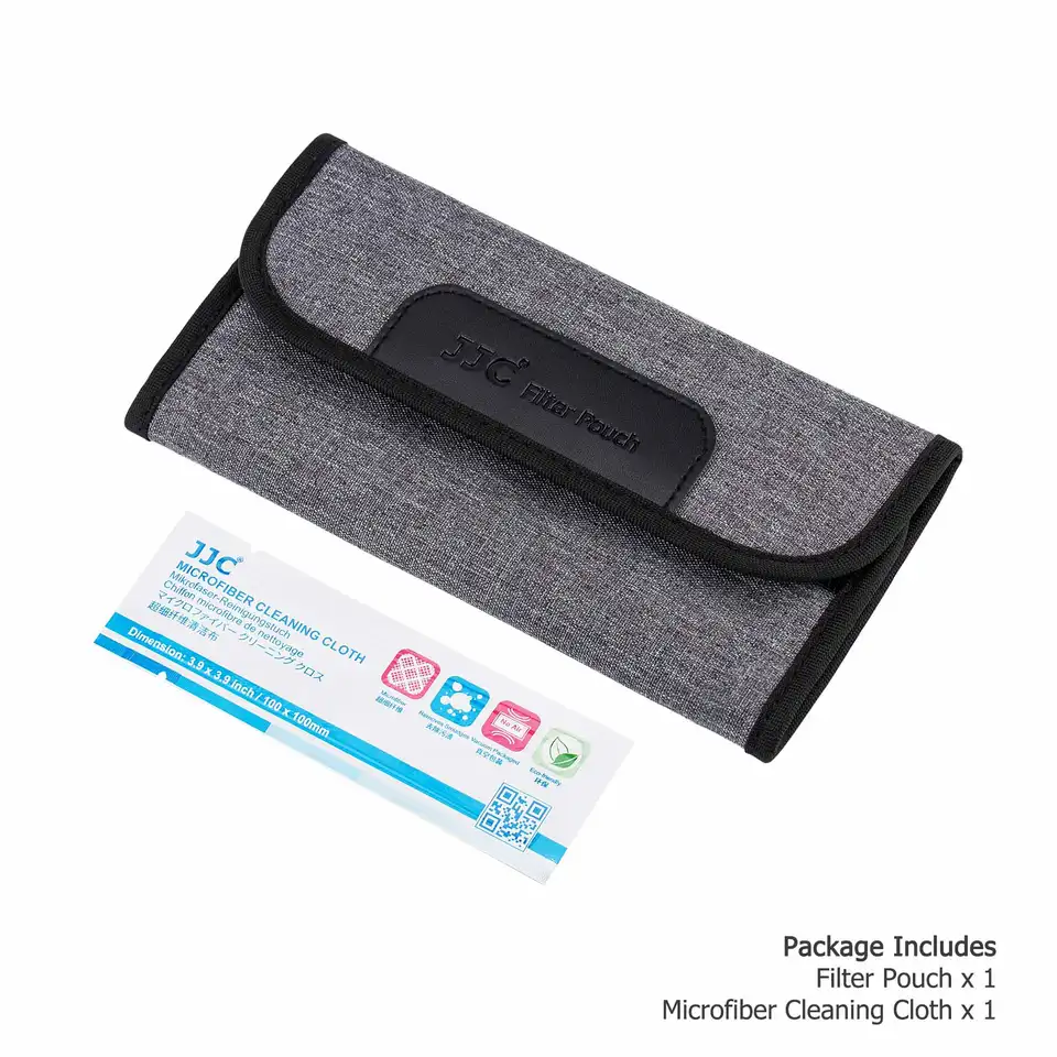 JJC 4 Pocket Camera Lens Filter Pouch Protective For Filters