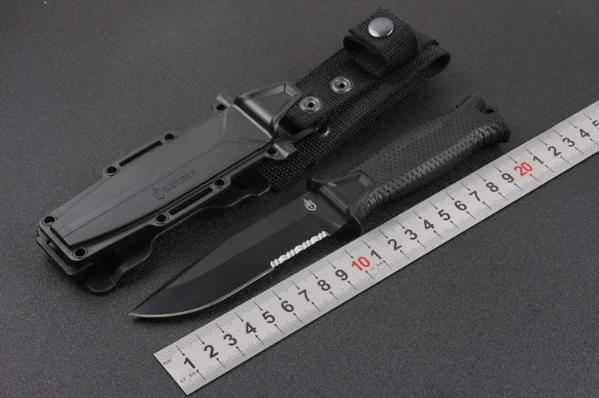 Ножи с 12 лезвиями. Gerber g1500 Survivor Infantry straight Knife. Нож туристический strong Arm, длина лезвия 13 см.