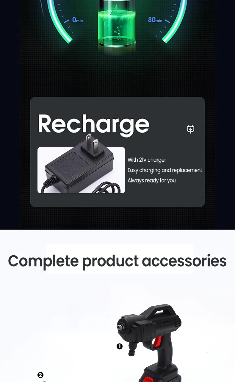 Cleaning garden tools with sprayer