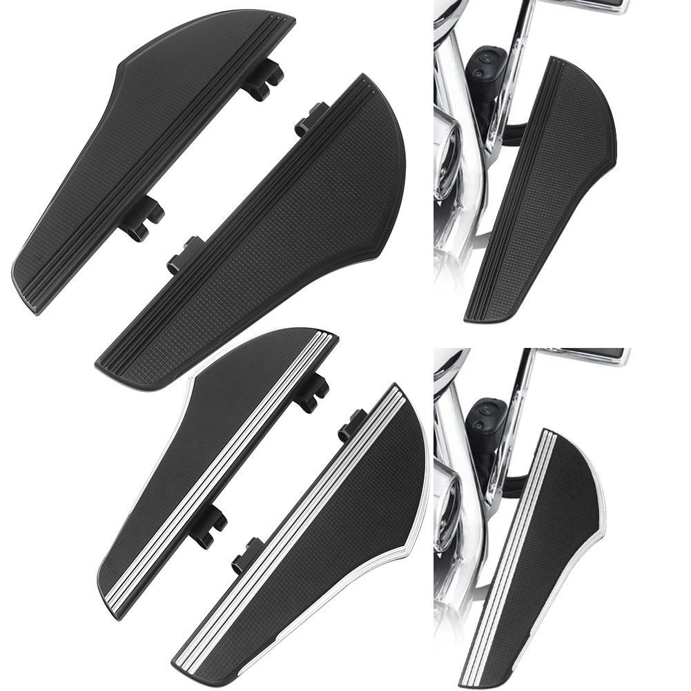 Motorcycle Floorboard Front Driver Foot Pegs For Harley Touring Road