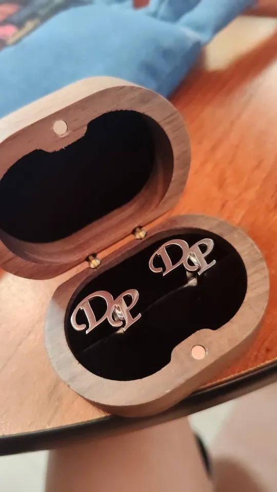 Coffret Boutons de manchette personnalisé