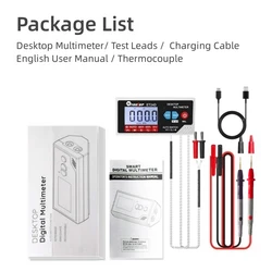 Advanced Desktop True RMS Digital Multimeter with Auto Range and NCV Testing (ET24D)