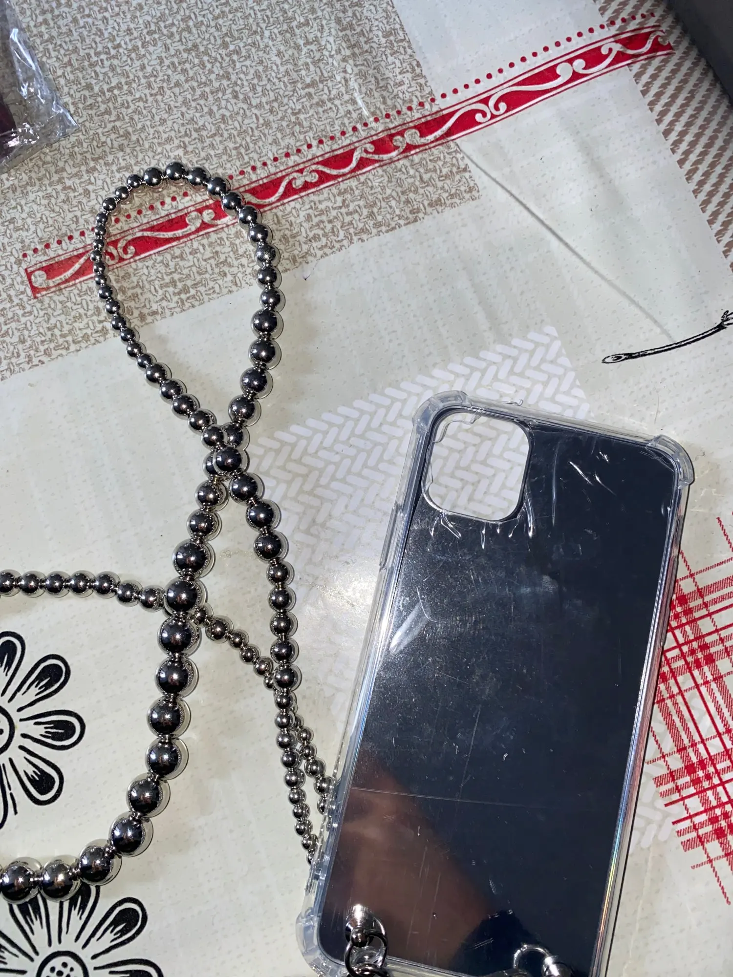Glimmering Reflection Phone Case Necklace photo review
