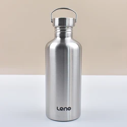 Premium Stainless Steel Sports Water Bottle | Big Mouth Design | All Steel Lid | 350ml - 2000ml Capacity - 0.35 - 2L (1500ml)