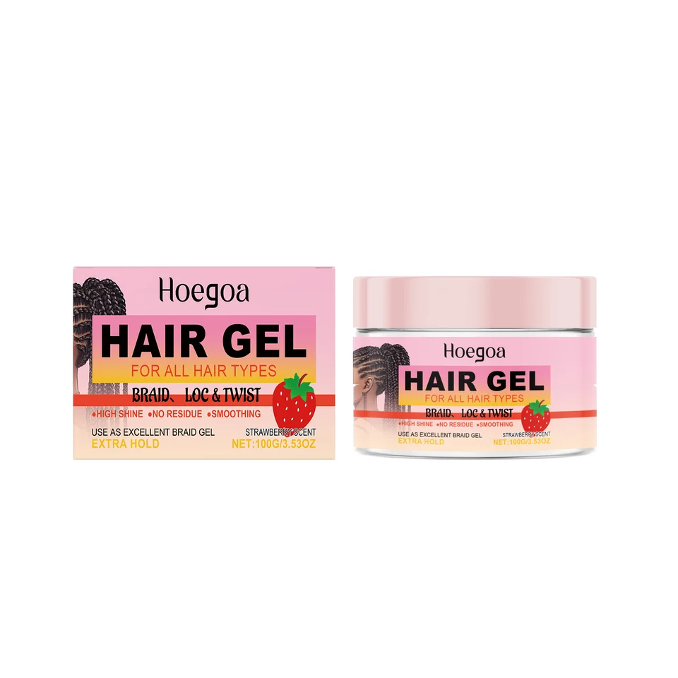 Moisturizing Braid Styling Gel for Hair Shine