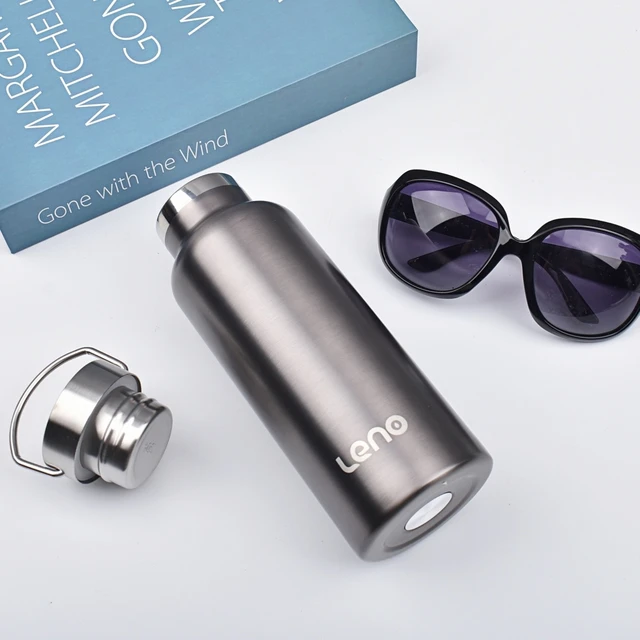 350-1000ml Stainless Steel Sport Water Bottle Large Capacity Double Wall Vacuum Insulated Tumbler Portable Thermos Bottle 3