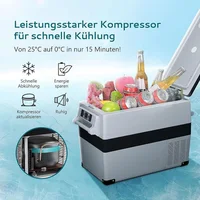 Комбинация холодильника-морозильной камеры компрессора с приложением и ЖК-дисплеем |   Портативный кемпинговый холодильник для мобильного дома, автомобиля, лодки — изображение 2