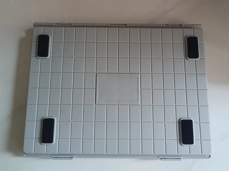SMT 저항 커패시터 전자 제품 보관함, 부품 샘플 박스 오거나이저 128 그리드, 27.9x21.5x4.2cm