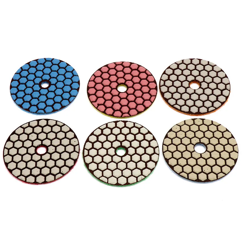 Рисунок 3 - 3 дюйма 4 дюйма Сухие алмазные полировальные диски