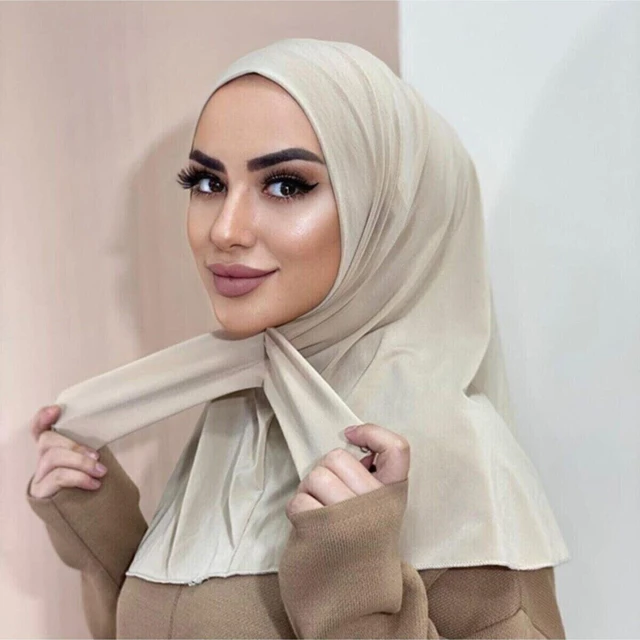 New Instant Jersey Hijab Undercap Hijabs for Woman Muslim Women