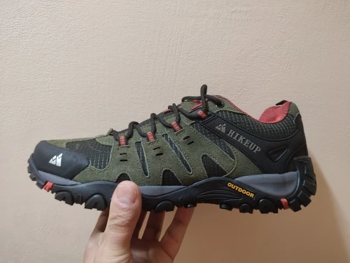 Chaussures de randonnée tactiques Mountain – olive photo review