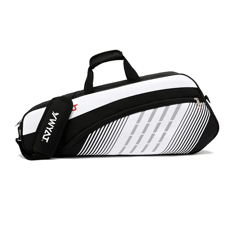 Sac De Raquette Badminton Portable Étanche - Sac Une Épaule Pour 2 Raquettes, Tennis, Sport - 5