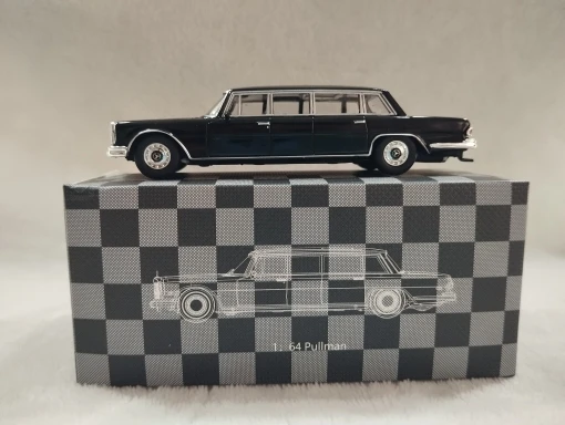 DCT 1/64 Mercedes Pullman Extended Alloy Car Model Diecast Small Scale Car Model Miniature photo review