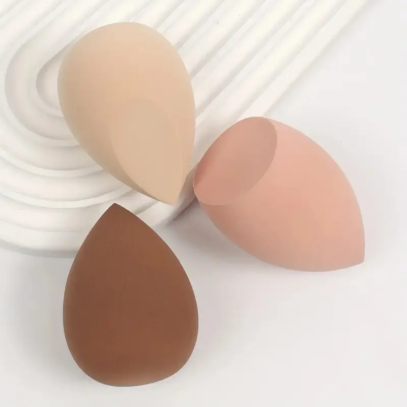 Makeup Sponges 6-Pack - Expandable When Wet, Latex-Free, for Liquid & Powder, Soft Blending, Easy Clean, Travel-Friendly (Brown,