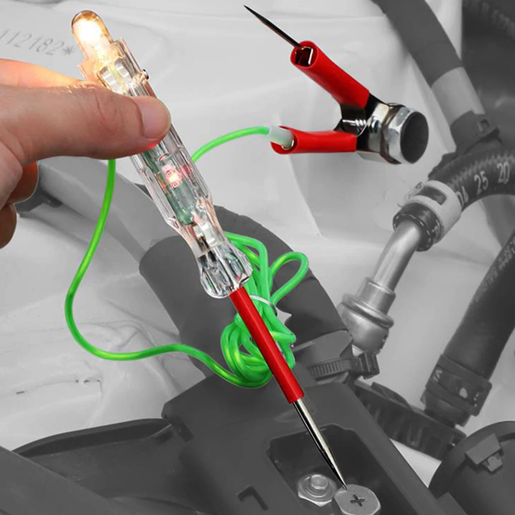 Voltage Tester Circuit Tester Alligator Clip Test Light Voltage