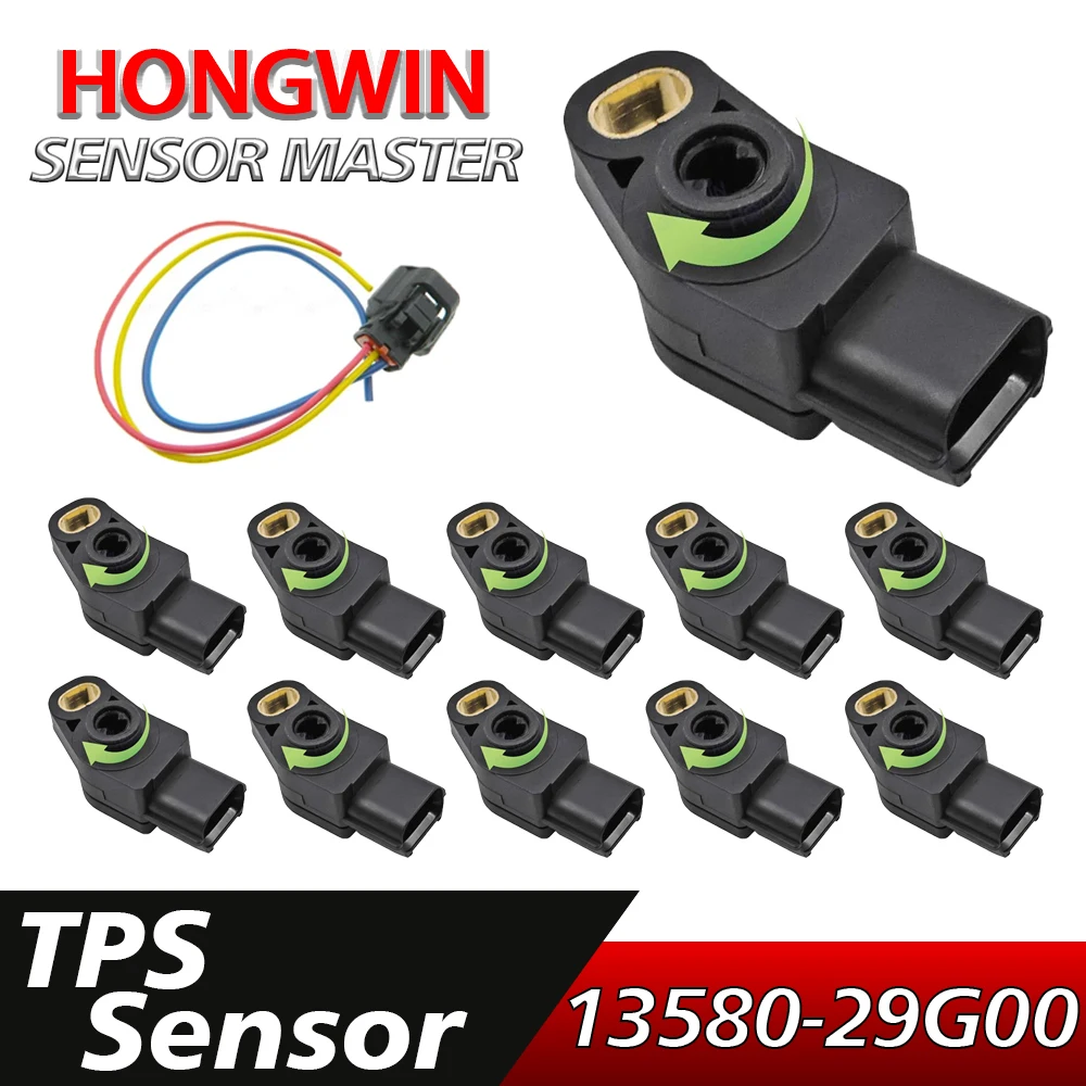 Spina Sensore Posizione Farfalla Tps Per Suzuki Gsx-R1000 Hayabusa Gsx1300R Boulevard C90 Vl1500 Burgman Quadracer 450