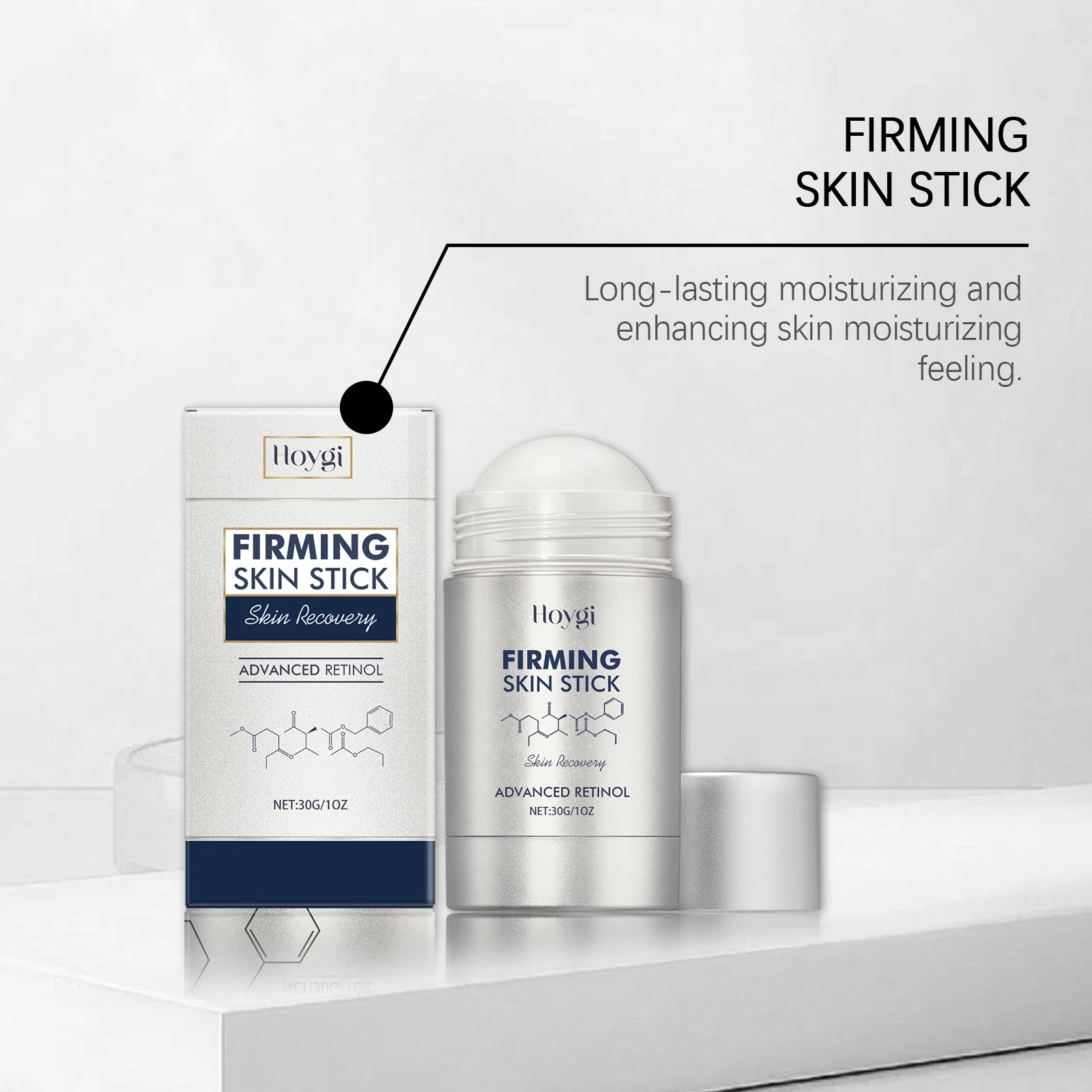 Hoygi Retinol Firming Skin Stick Reduce Fine Lines Lifting Delay Aging Tightening Improve Skin Texture Reduce Wrinkle Skin Stick