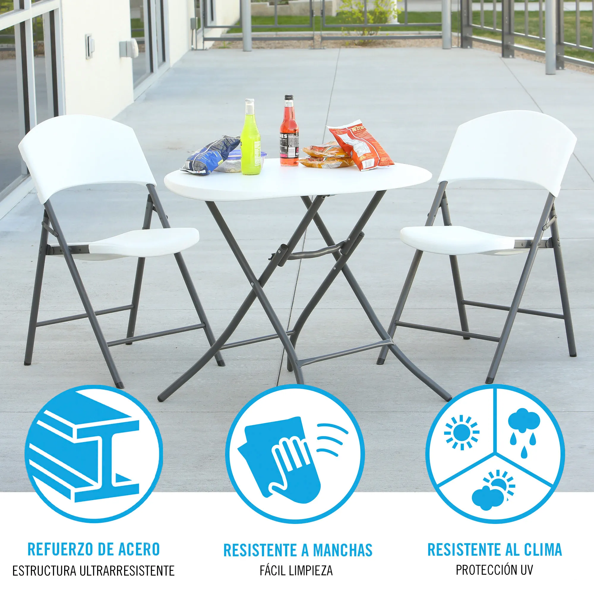 Lifetime table and chairs set outlet