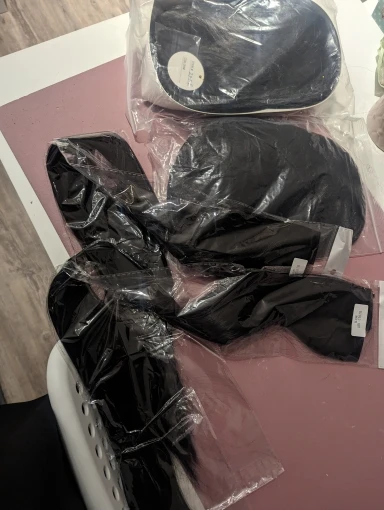 Lisix Synthetic Clip In Hair Extensions (5 Clips) photo review