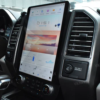 14.4 inch Tesla Screen Car Radio For Ford Raptor F150 2015-2022 Car GPS Navigation Autoradio Multimedia Video Player