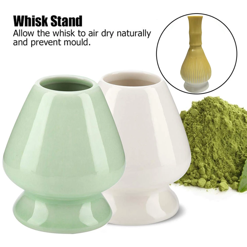 Matcha stirrer stand Tea whisk stand Ceramic traditional tea set Matcha tea whisk authentic Japanese accessories
