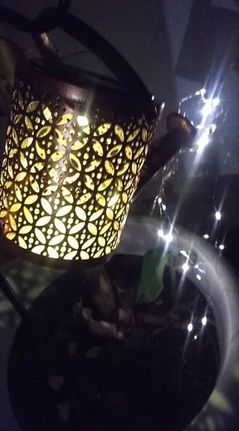 Lot De 2 Lampes Solaires Décoratives D'extérieur Avec Arrosoir Avec Lumières Solaires à Suspendre Pour Jardin, Cour, Terrasse, Allée, Allée étanche