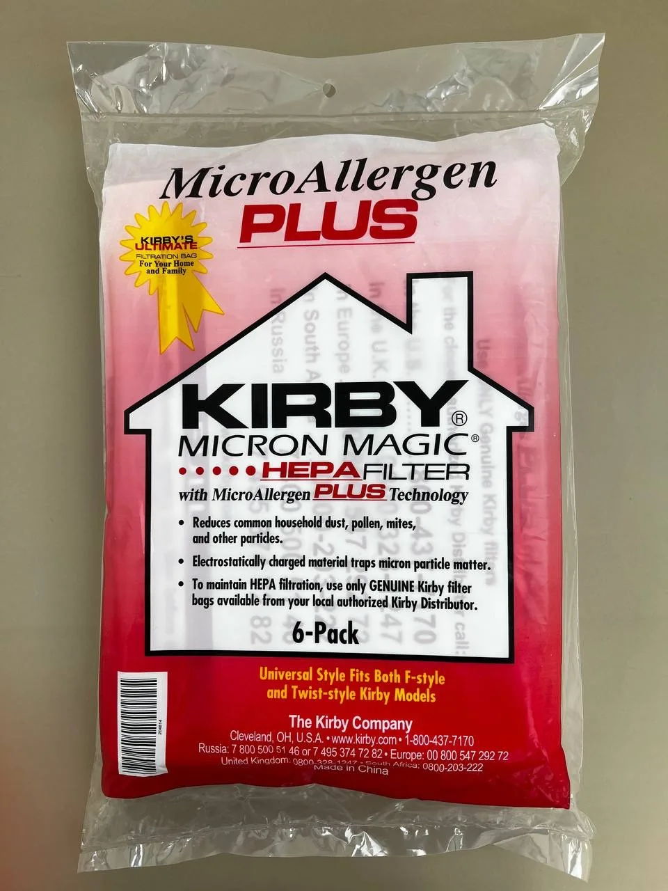 Kirby (Kirby)/bag for vacuum cleaner 