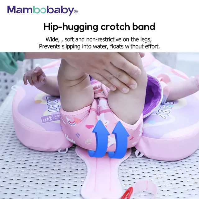 Mambobaby flotteur 2 VIP livraison directe flotteur bébé Non gonflable avec auvent poitrine flotteur Spa bouée formateur fournisseurs 3