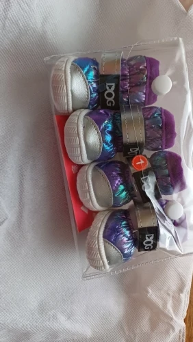 Snow Paws, Warm & Waterproof Dog Shoes for Small to Medium Breeds - Keep Your Pup's Paws Cozy and Safe photo review