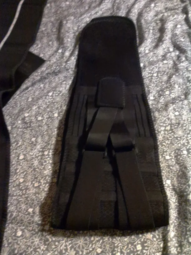 Waist Support Belt Adjustable Sweat Trainer Core Stability Fitness Gym photo review