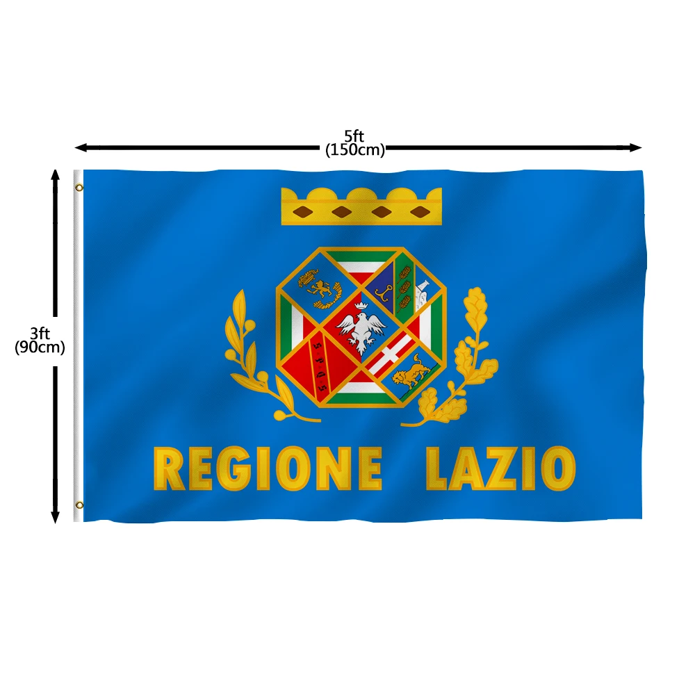 Flagsnhow Bandiere 100% Poliestere Italia Pettorale