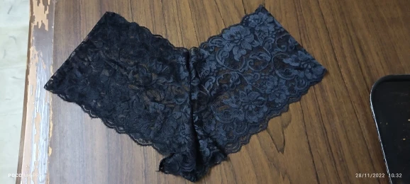Sexy Woman Lace Panties Big Size Transparent Briefs Comfortable Low-Waist Women Underwear Breathable Underpants Female Lingerie photo review