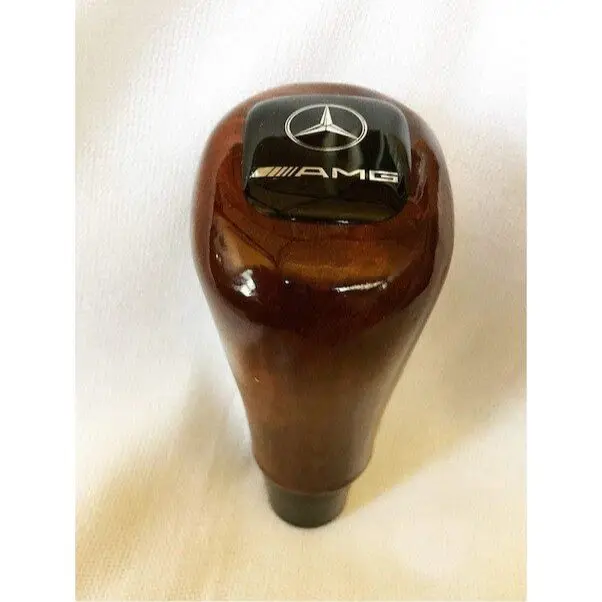 

FOR MERCEDES GEAR KNOB AMG WRITTEN DECORATIVE SPECIAL PRODUCTION WOODEN PRODUCT LOGO RIGGING HAND MADE NEW SERIES Accessory Modifie