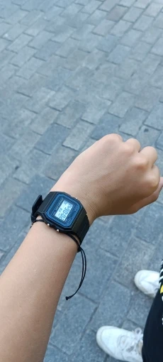 Sport LED Digital Watches for Men Simple Small Square Dial Electronic Watch Silicone Band photo review