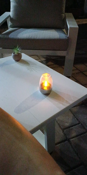 LED Solar Candles Night Light - Waterproof and Rechargeable photo review